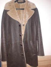 Lammfelljacke / Mantel braun