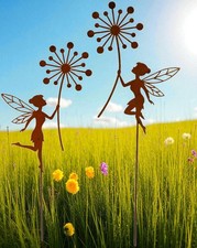 Gartenstecker Märchen Fee mit