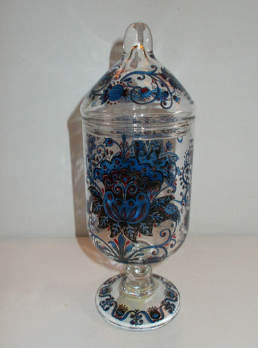 Glas deckeldose bonboniere - glas-deckeldose,