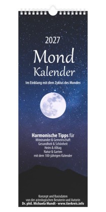 Mondkalender 2027 kalender - 2027,