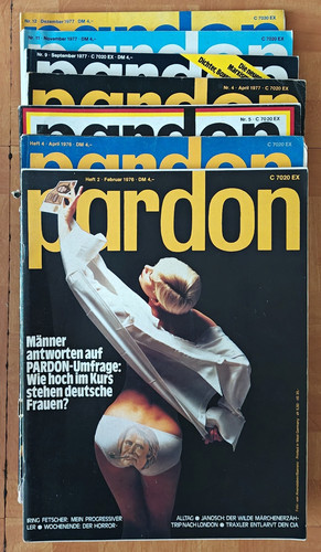 Pardon zeitschriften 7 - pardon,