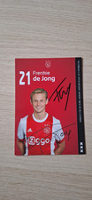 FRENKIE DE JONG # AJAX / HOLLAND / BARCELONA - AUTOGRAMMKARTE ORIGINAL SIGNIERT