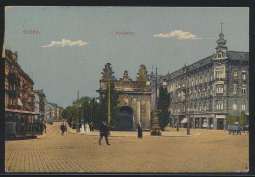 Ansichtskarte stettin - ansichtskarte,