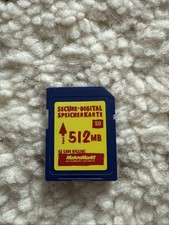 512 MB SD Karte 