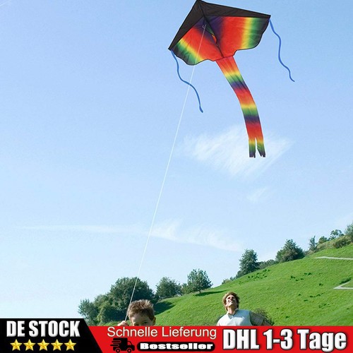 Lenkdrachen regenbogen leiner - regenbogen,