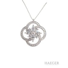 Tiffany & Co. Victoria Collier 45 cm Platin 950 ca. 2,16 ct Diamanten mit Box