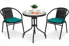 2+1, Stühle, Glastisch