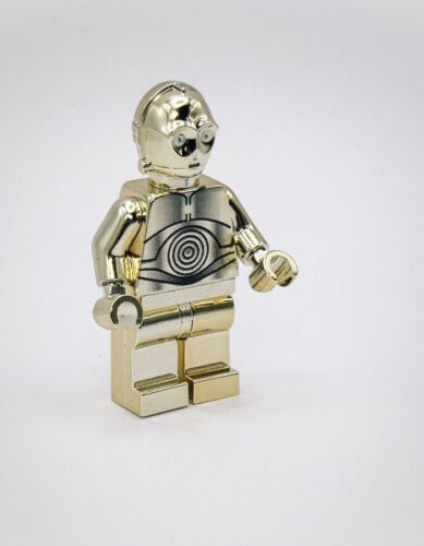 Lego chrome gold star - lego,