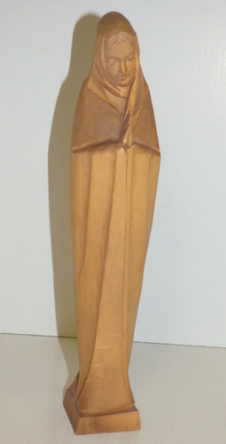 Betende maria frau - frau, holz