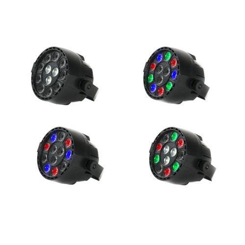 Led scheinwerfer set 12w - scheinwerfer, 4x