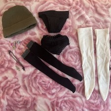 Konvolut BJD Puppen Kleidung 60cm SD Dollfie Unterwäsche Socken