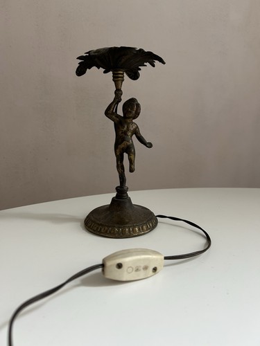 Jugendstil cherubin lampe - cherubin,
