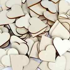 Holz Herzen - 1-60cm Streudeko Basteln Deko Tischdeko