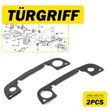 2x Gummidichtung Türgriff