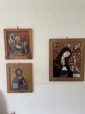 Ikonen Hinterglas Malerei