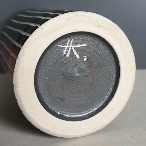 Keramik steinzeug vase - steinzeug,