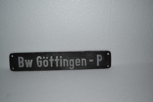 Bahn schild - bahn,