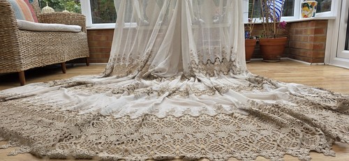 Spitze voile einzelner vorhang - spitze,