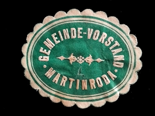 Siegelmarke gemeinde - siegelmarke,