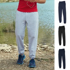 Jogginghose Herren Trainingshose Fruit of the loom Sporthose Gym Jogger Hose eB 