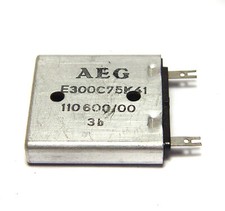 AEG Selen-Flachgleichrichter / Radio Einweg-Gleichrichter, E300 C75, NOS