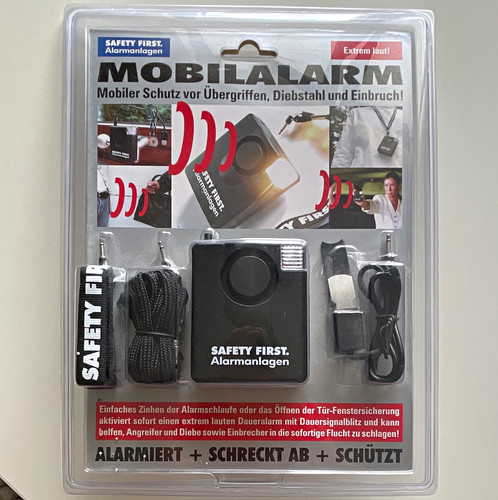 Safety first mobilalarm - safety,