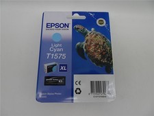 Original Epson C13T15754010 / T1575XL Tintenpatrone Light Cyan für Epson R 3000