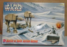 AMT Ertl Star Wars : Bausatz Battle of Hoth Action Scene in OVP