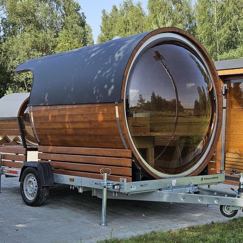 Fass sauna outdoor mobile - sauna,