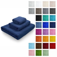 Caleffi Tris Badetücher Duschtuch Gesicht Gast Frottee reine Baumwolle 450 gr