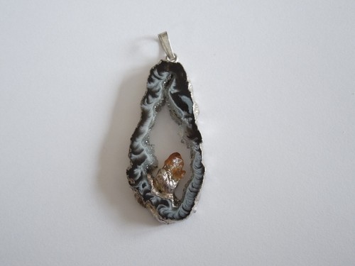 Anhänger achat geode druse - anhänger,