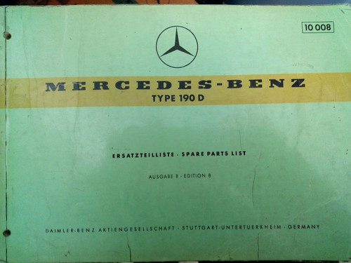 Mercedes benz 190d - benz, original