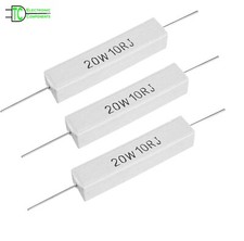 20W drahtgewickelte Zementwiderstände 5% 0,1Ohm bis 10K Ohm verfügbar hohe Leistung