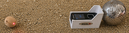 Laser petanque measure - laser,