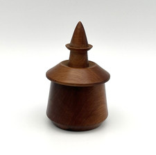 Vintage Holzschatulle Thuja
