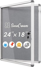 Abschließbare Pinnwand