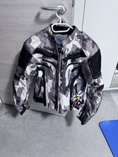 Motorradjacke Camouflage