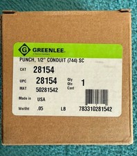 Greenlee 28154 Mat 50281542 EAN 783310281542 Punch