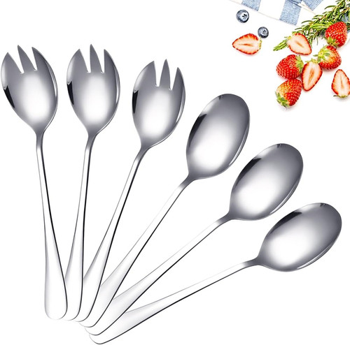 Edelstahl salatbesteck set - edelstahl,