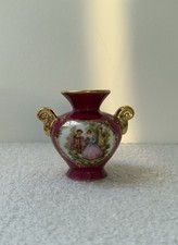 Limoges France Porzellan Vase