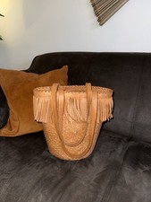 Korbtasche mit Innenbeutel und