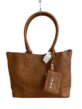 D.KELLY Tasche braun Leder Handtasche/Schulter gebraucht
