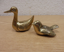 50er 60er Messing  Schwan und