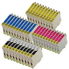 40x TINTE PATRONEN für EPSON STYLUS D68PE D88PE DX3800 DX3850 DRUCKER PATRONE