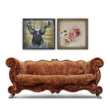 Barockes Sofa Bretz Bronze