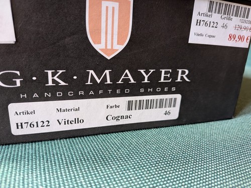 Mayer herren schuhe - g.k.,
