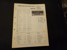 Original Service Manual SABA