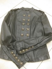 NEXT Echt LEDER JACKE MILITARY
