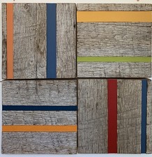 4 Bilder/Bretter - Altes