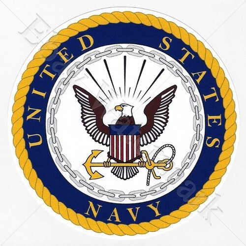 United states navy - united, decal